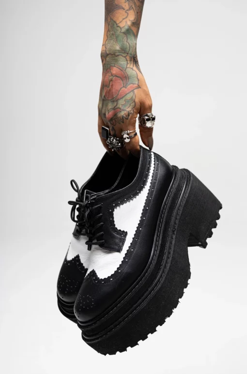 Zapatos Oxford Black & White - Imagen 4