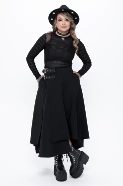 Falda Larga Spirit black- Black Lovers