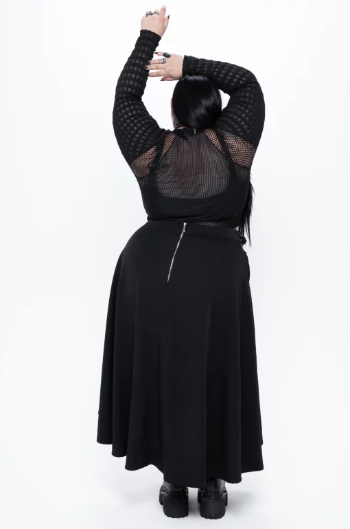 Falda Larga Spirit black- Black Lovers - Imagen 4