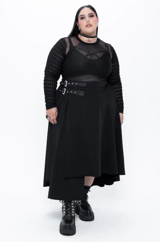 Falda Larga Spirit black- Black Lovers - Imagen 3