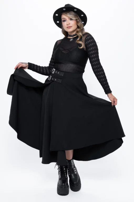 Falda Larga Spirit black- Black Lovers - Imagen 2