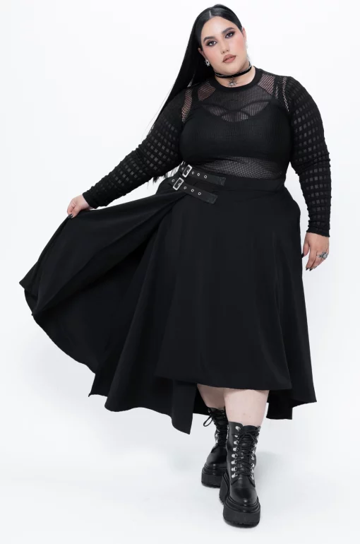 Falda Larga Spirit black- Black Lovers - Imagen 9