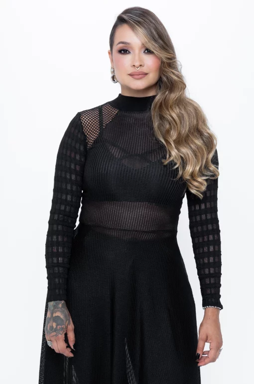 Vestido Spanish Trilace - Black Lovers - Imagen 6