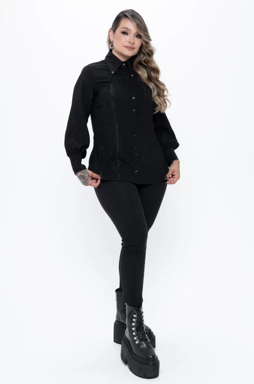 Camisa Metal Whisper - Black Lovers - Imagen 6