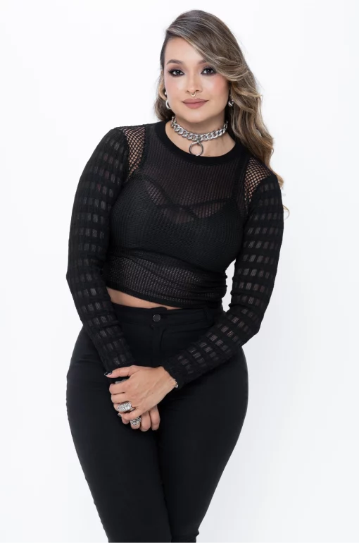 Crop top Lace Spell - Black Lovers - Imagen 7