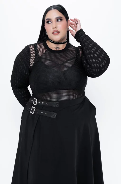 Crop top Lace Spell - Black Lovers - Imagen 4
