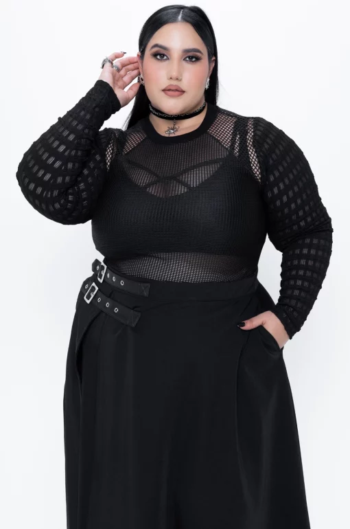 Crop top Lace Spell - Black Lovers
