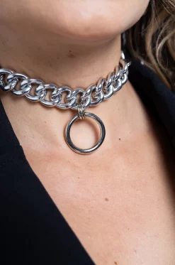 Collar silver Loop