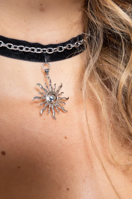 Choker Silver Sun - Imagen 2