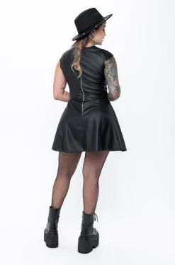 Alternative view of Vestido cuerina bang bang