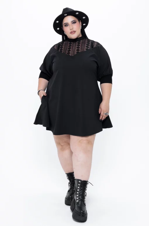 Vestido amplio Black- Black Lovers - Imagen 4