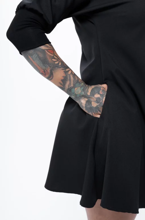 Vestido amplio Black- Black Lovers - Imagen 5