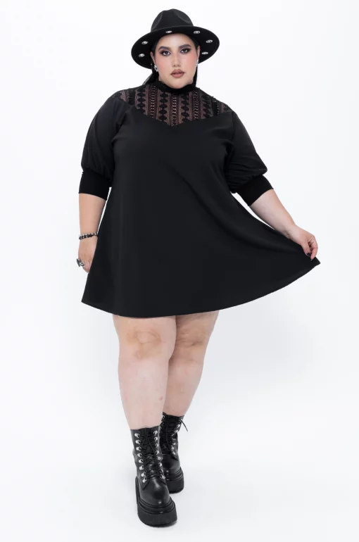 Vestido amplio Black- Black Lovers - Imagen 9