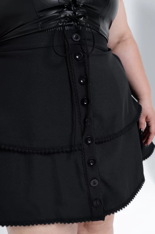 Falda Sorry black - Black Lovers - Imagen 11