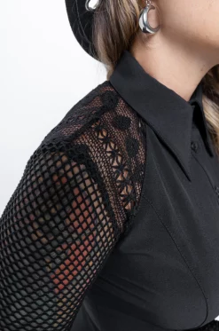Alternative view of Vestido Heart Shaped Box - Black lovers