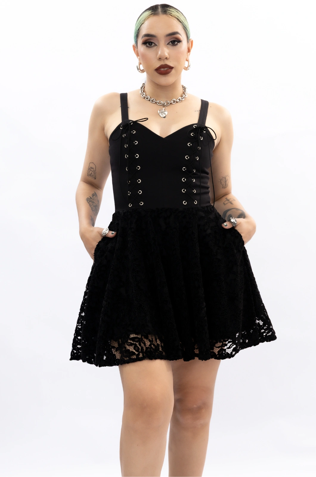 Vestido blonda Under pressure - Queen