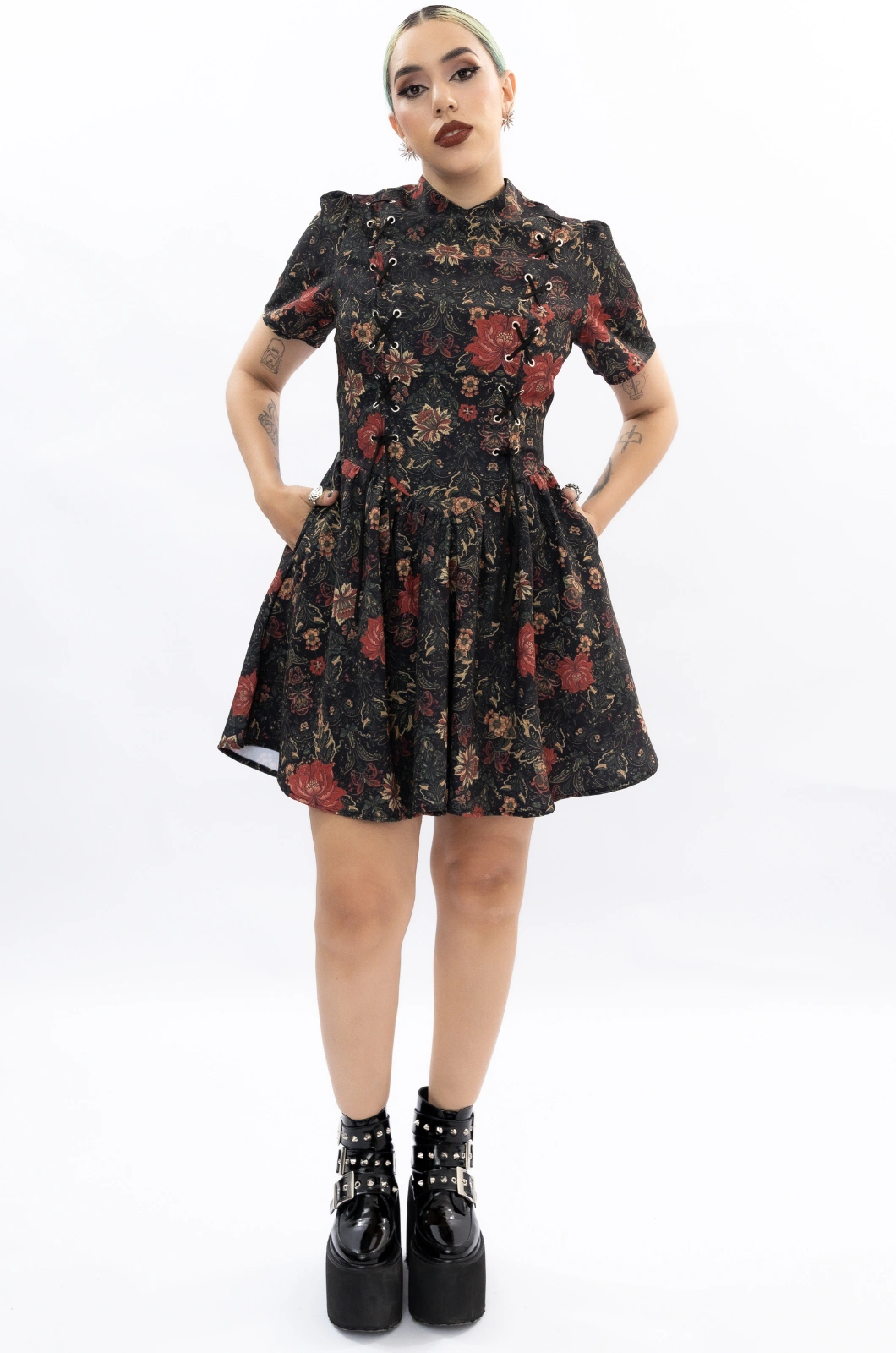 Vestido flores Bohemian Rhapsody - Queen - Imagen 2