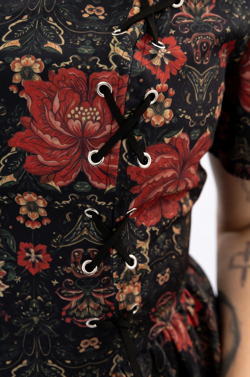 Vestido flores Bohemian Rhapsody - Queen - Imagen 4