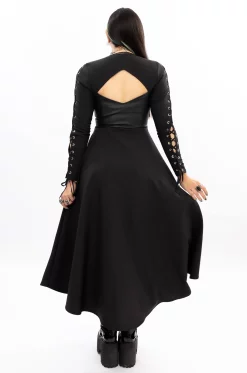 Alternative view of Vestido largo negro We will rock you - Queen