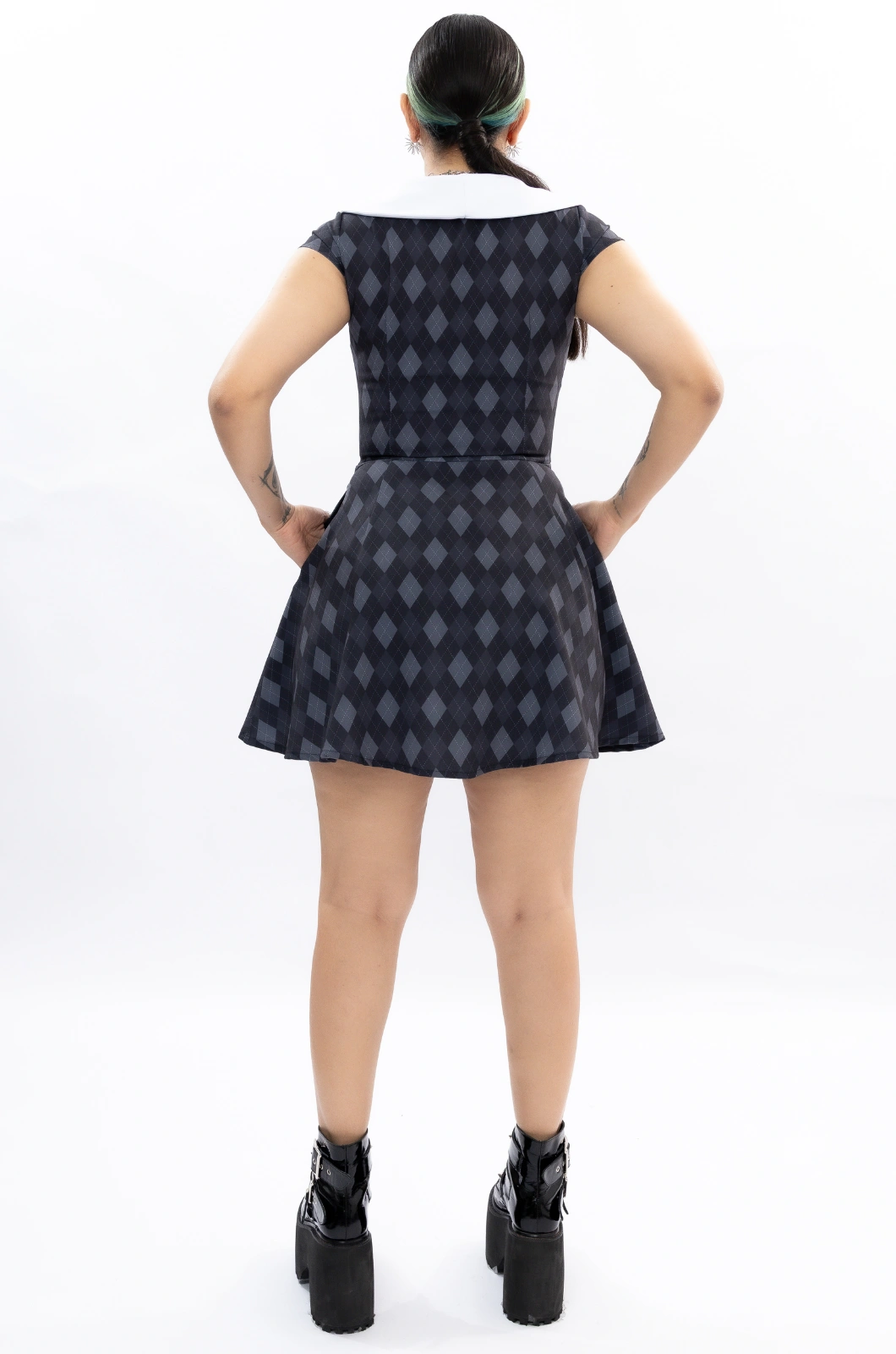 Vestido cuello blanco Somebody To Love - Queen - Imagen 2