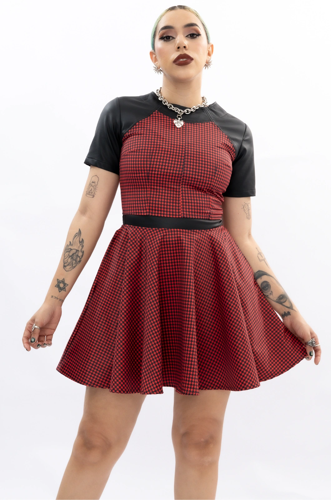 Vestido gallineto rojo Crazy Little Thing Called Love - Queen - Imagen 7