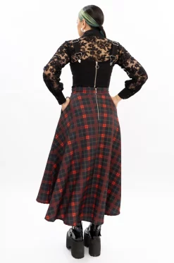 Alternative view of Falda cuadros rojos Love Of My Life - Queen