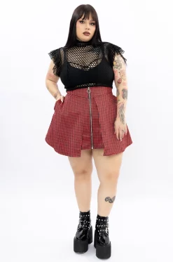 Falda gallineto rojo Friends Will Be Friends - Queen