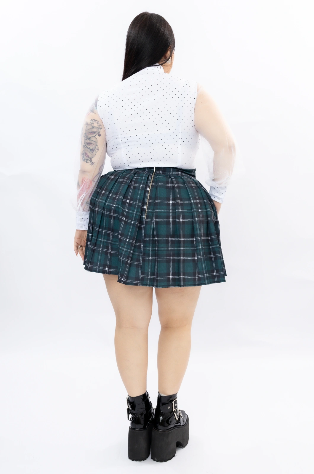 Camisa manga larga blanca Bicycle Race - Queen - Imagen 3