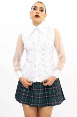 Camisa manga larga blanca Bicycle Race - Queen