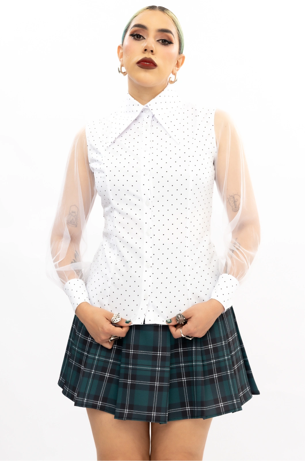 Camisa manga larga blanca Bicycle Race - Queen