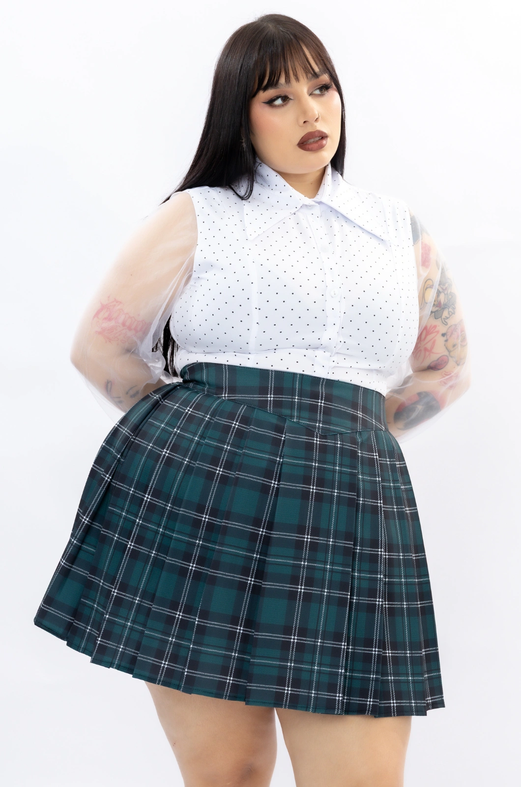 Camisa manga larga blanca Bicycle Race - Queen - Imagen 2