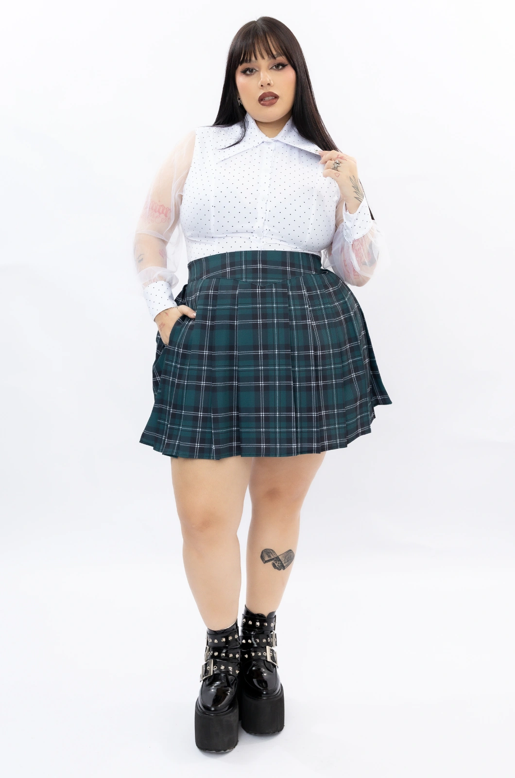 Camisa manga larga blanca Bicycle Race - Queen - Imagen 10