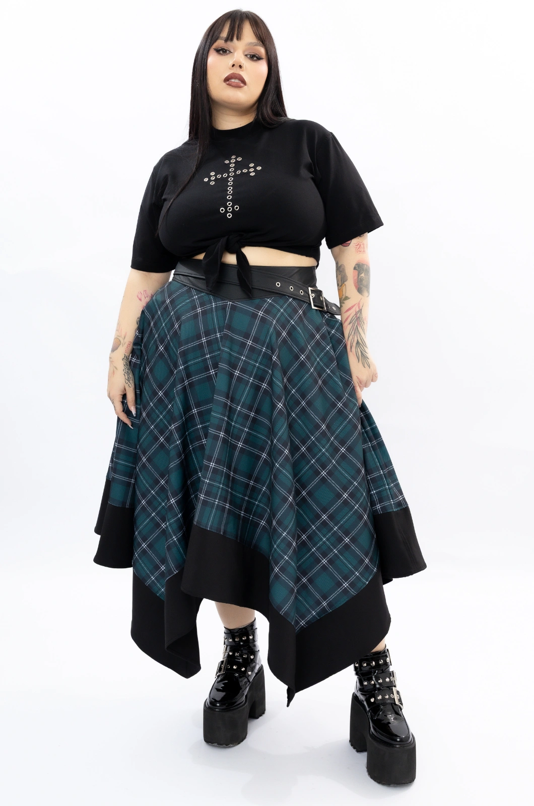 Croptop cruz Fat Bottonmed Girls - Queen - Imagen 7