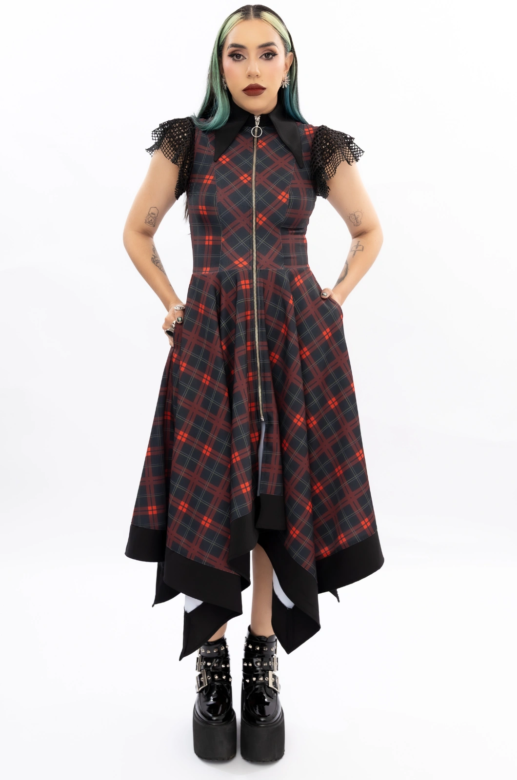 Vestido cuadros rojos Princes Of The Universe - Queen