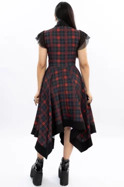 Alternative view of Vestido cuadros rojos Princes Of The Universe - Queen