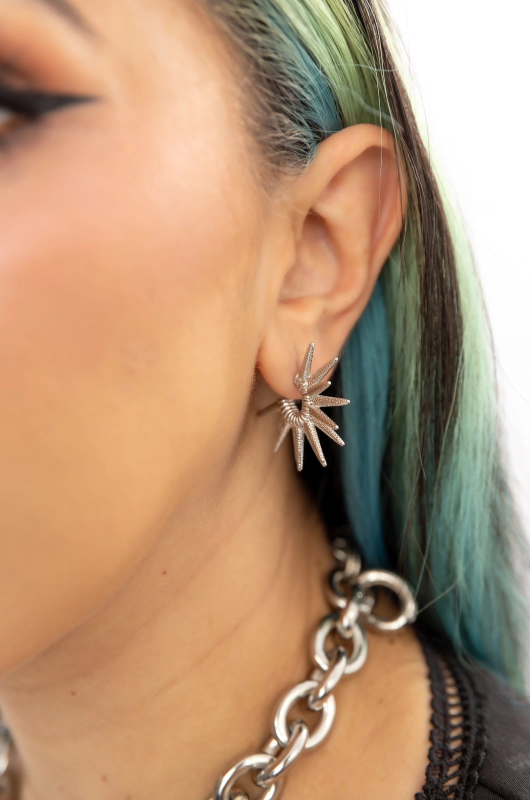 Punk earrings - Queen - Imagen 2