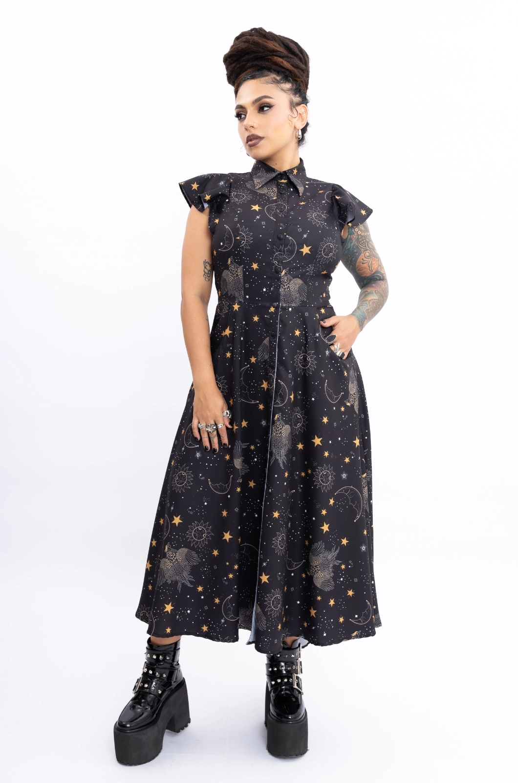 Vestido Largo Tiny Stars