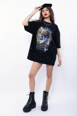 Alternative view of Camiseta Oversize Mereces lo que sueñas